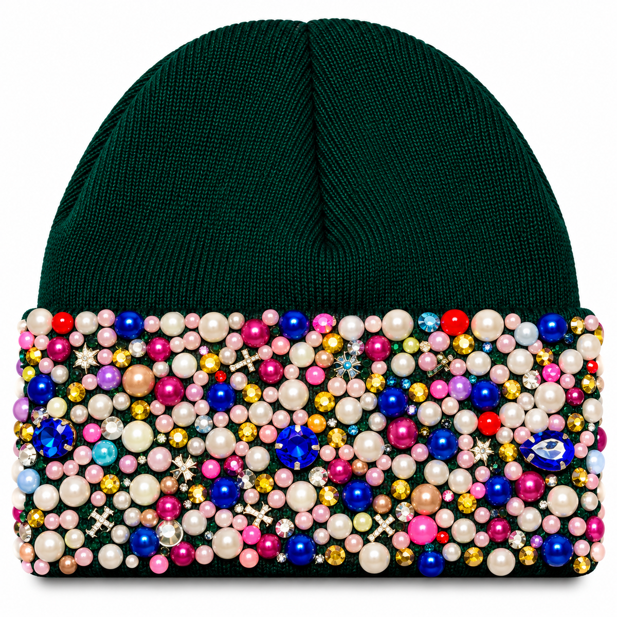 Pape Skully - Forest Green Blue