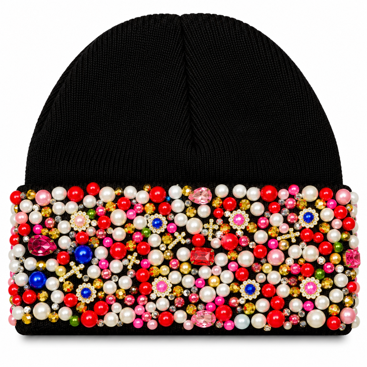 Pape Skully - Black Red Blue