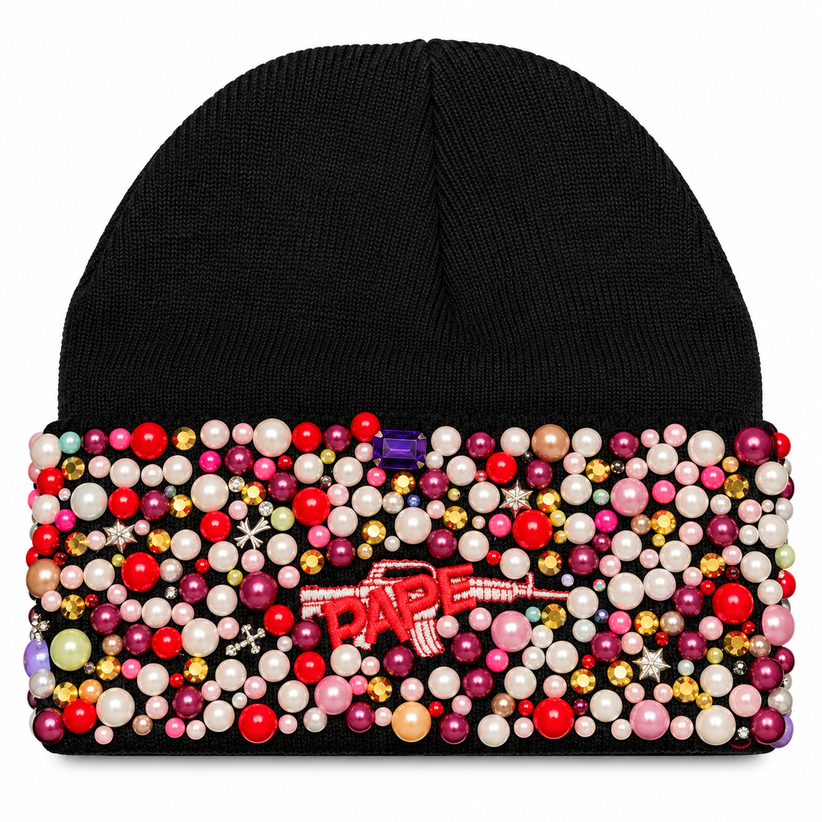 Pape Skully - Black Red Logo