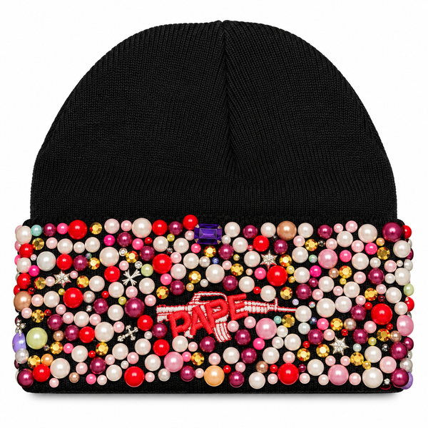 Pape Skully - Black Red Logo