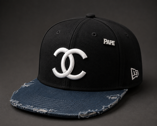 PAPE x CHANEL BLACK ADJUSTABLE