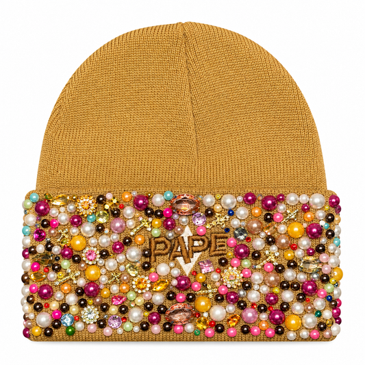 Pape Skully - Tan Multi