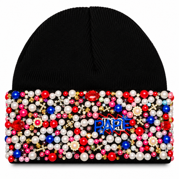 Pape Skully - Black Red Blue