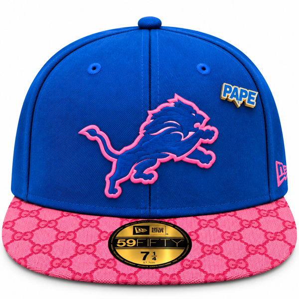 Lions Pape Cap – Royal / Pink GG
